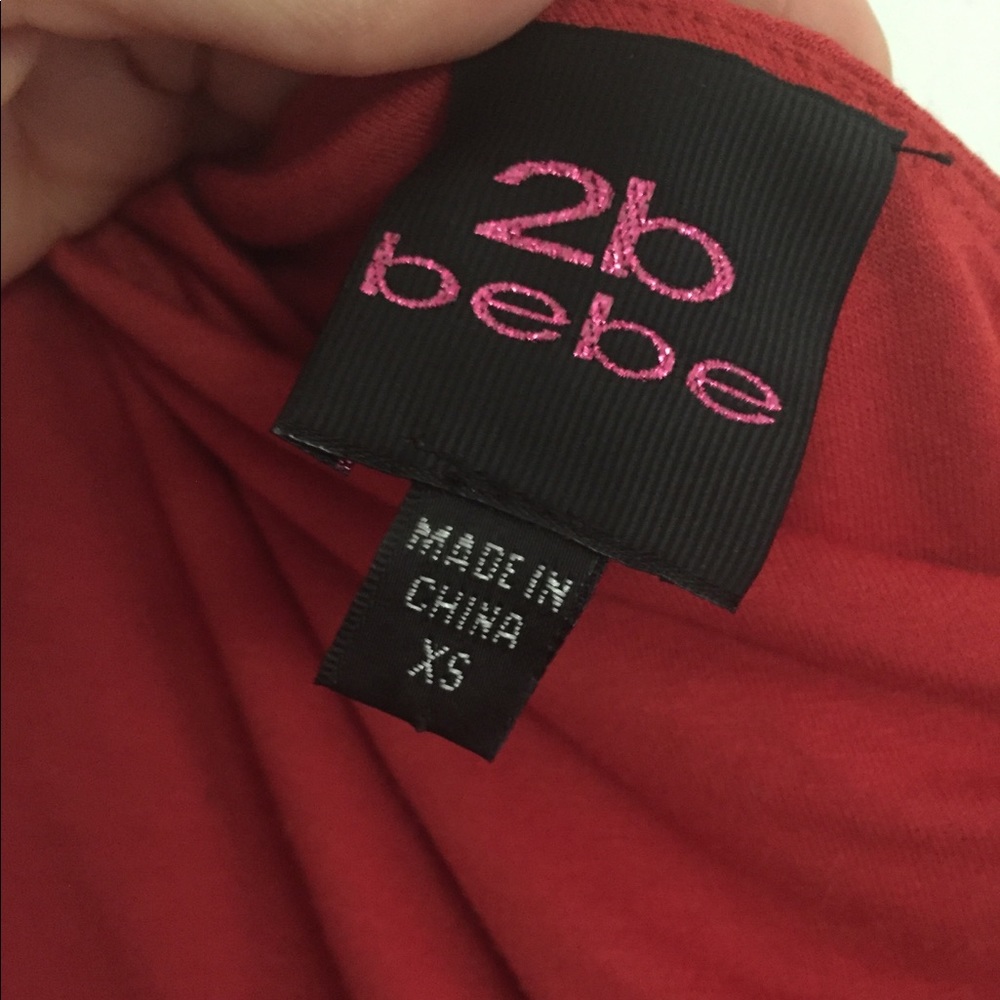 Bebe One-Shoulder Top - Picture 5 of 6
